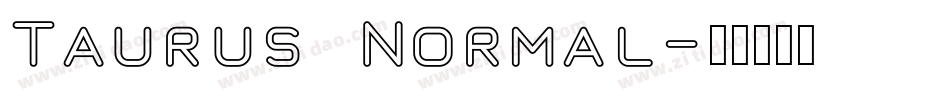 Taurus Normal字体转换